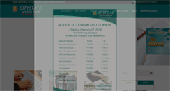 Desktop Screenshot of citystatesavings.com